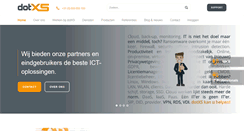 Desktop Screenshot of dotxs.nl